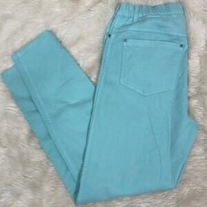 Badgley Mischka Aqua Pull On Ankle Skinny Pants $110 NWT
